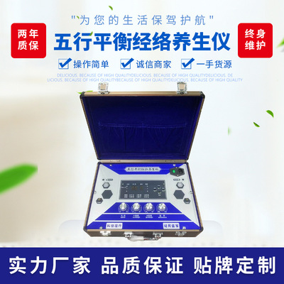 厂家供应五行平衡经络养生仪 夜间触摸显示屏养生仪
