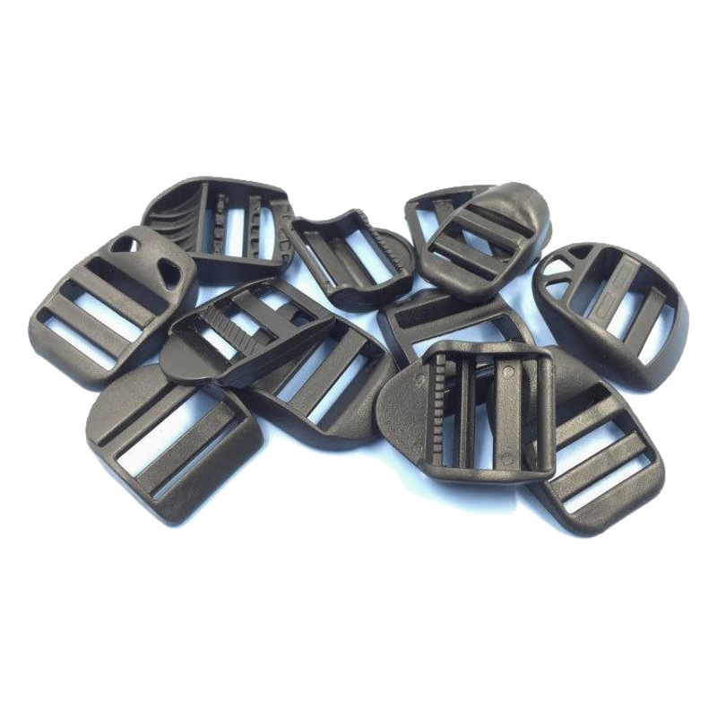 Plastic Adjustable Buckle, Webbing Buckle, Four-Position Buckle, Adjustable Trapezoidal Buckle, Curved Four-Position Anti-Slip Buckle, Bag Accessories