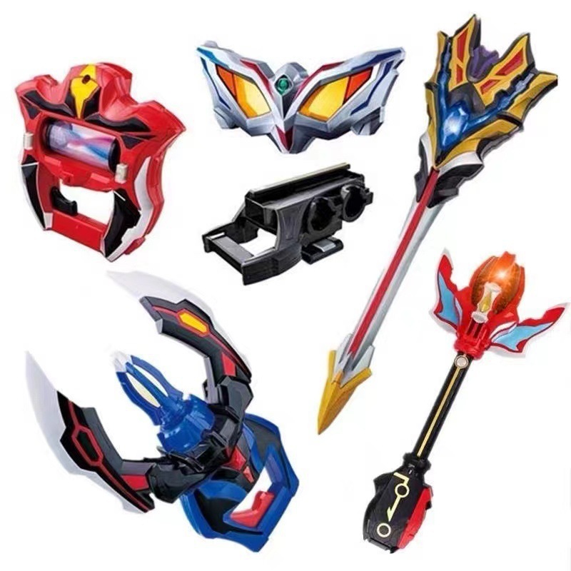 バッチゼータ昇華器 ウルトラマンゼロトランスフォーマー ガウスジェット ゼロディガテルギー ライトスティックおもちゃ|undefined