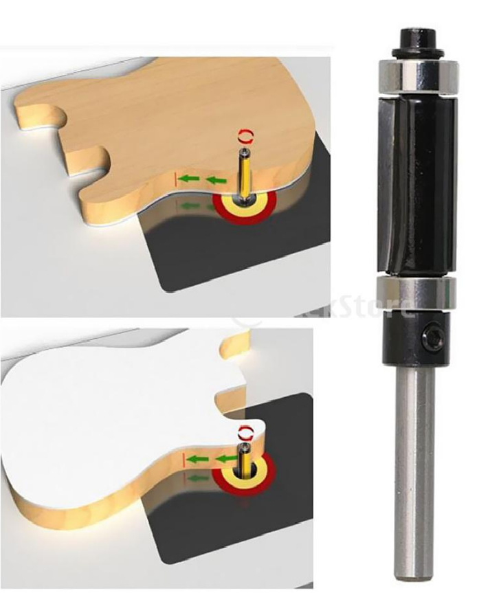 Exportar doble rodamiento imitación corte cuchillo carpintería fresado carpintería cortador imitación ranurado cuchillo alargado corte