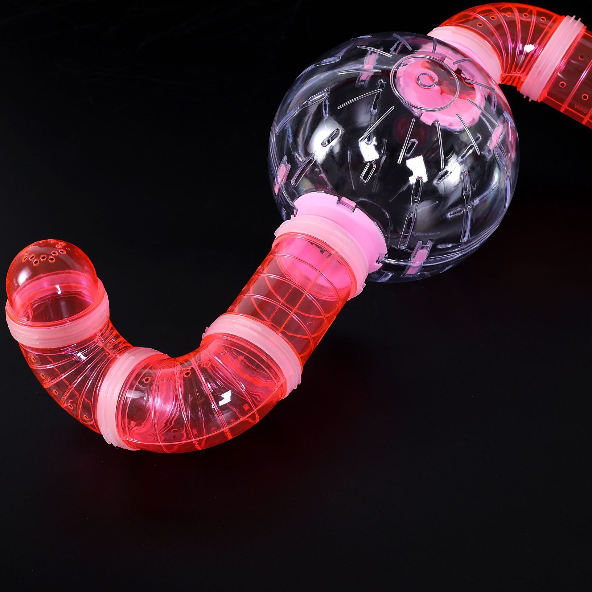Hámster Pipe Running Ball Conector Pipe Running Ball Conector nuevo accesorio de tubería