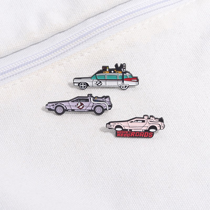 4g Weight Brooches Classification Casual, Daily Occasion Cartoon Style Pin Car Bicycle Alloy Stoving Varnish Unisex Brooches
