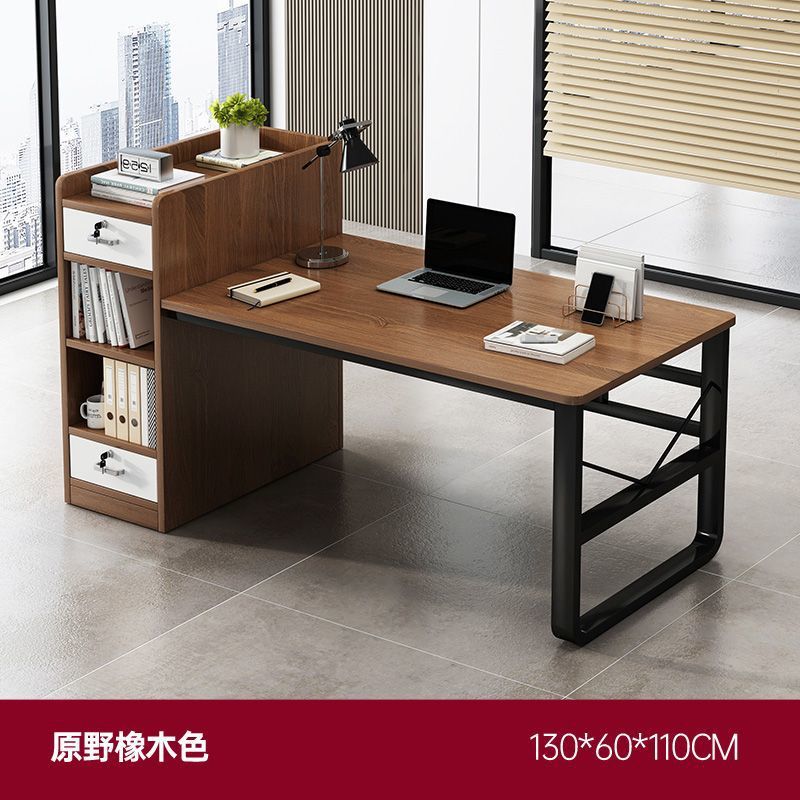 Personal de escritorio cara a cara 2 a 4 personas mesa de escritorio simple mesa de hogar y silla combinación escritorio de la computadora personal Mesa de la estación