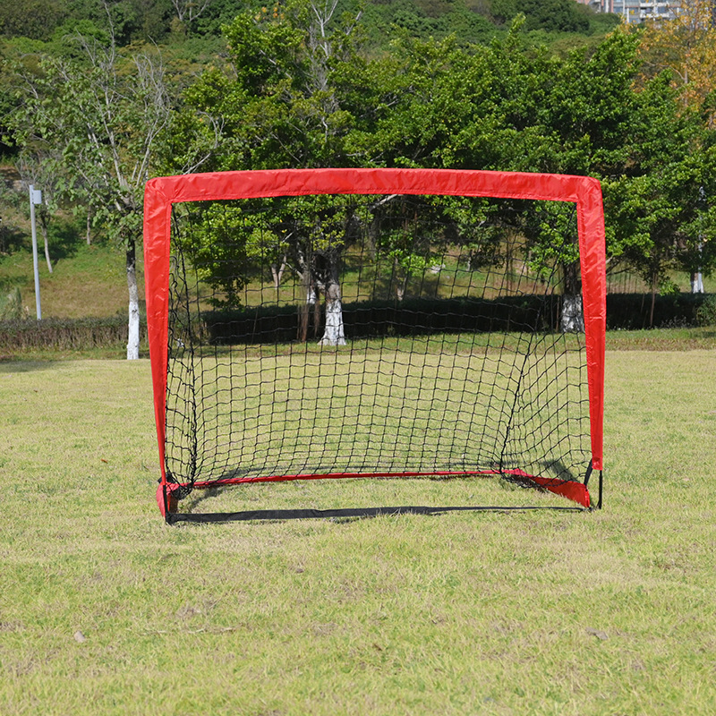 4X3 축구 목표-빨간색(2개)