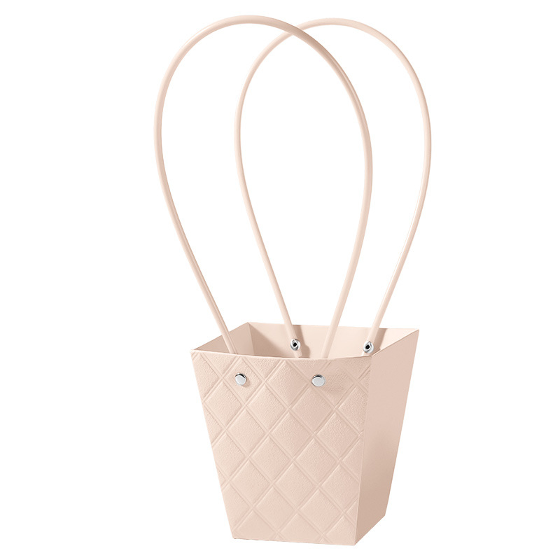 Bolsa de macarrones, bolsa de aperitivos, bolsa para arreglos florales de gelatina, bolsa con relieve estéreo, bolsa cuadrada trapezoidal para regalos de cumpleaños y festivos