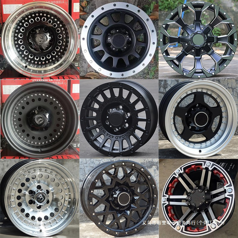 Oscuro aplicado Dodge pick-up Jimny Hub Jim negativo 1516 pulgadas Saolan Ram Cross Country Bandera de guerra