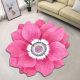 Alien Flower Crystal Velvet Carpet Chinese Lotus Floor Mat Bedroom Bedside Blanket Cloakroom Floor Mat Living Room Coffee Table Mat