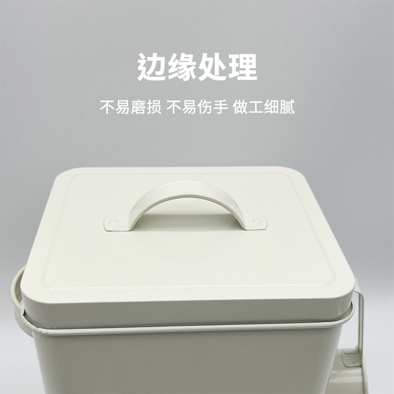 Fábrica transfronteriza personalizada cuadrada de alimentos para gatos tanque de sellado tanque de almacenamiento tanque de almacenamiento metal para alimentos para perros caja de hierro galvanizado a prueba de luz