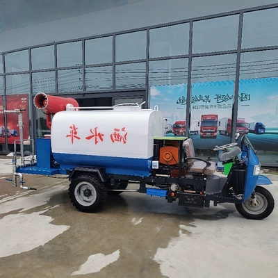 Suvarma maşınları trucks, new energy electric three-wheeled