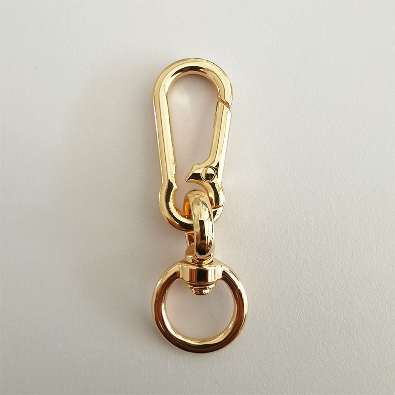 電気泳動黒8字環登山ボタンのキーホルダー