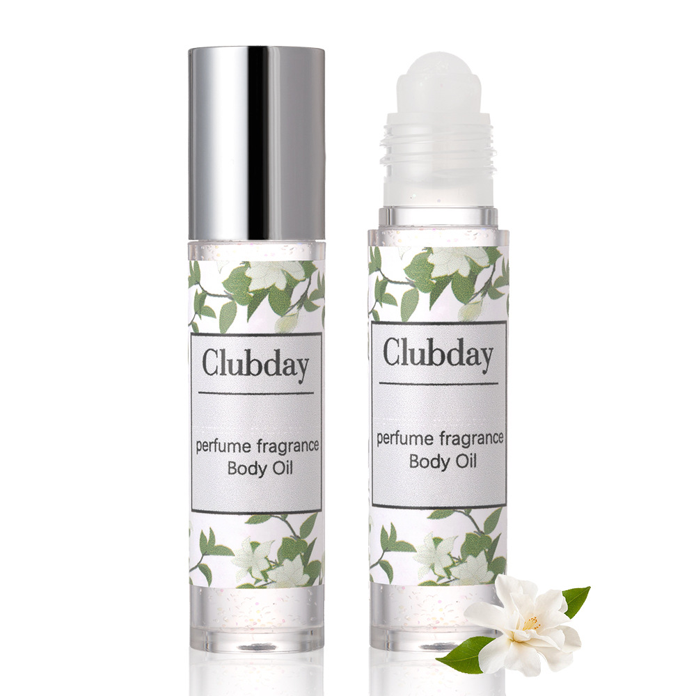 Clubday Body Fragrance Long-lasting Floral Roll-on Perfume Oil Natural Sparkling 3-bottle Wholesale Export Perfume Oil undefined