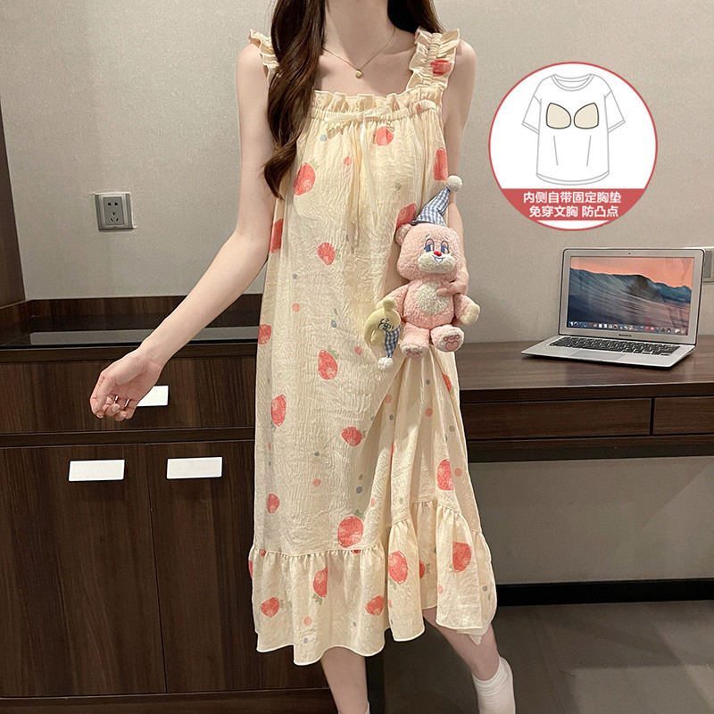 서스펜더 스커트  2449-9 [가슴 패드 탈부착 가능]