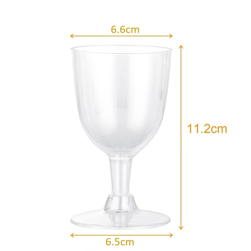 Vasos desechables transparentes para postres con tapa y cuchara, para gelatina y mousse