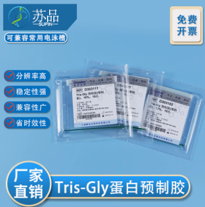 都友生物 western blot 蛋白预制胶 SDS-PAGE 电泳蛋白胶 Tris-Gl