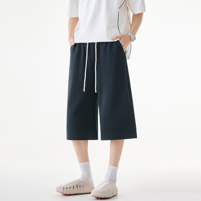 Men's Cropped Sweatpants Summer Cotton Breathable Outdoor Running Basketball Pants Casual Sports Pants Mid-Length Pants Men's Cropped Sweatpants Summer Cotton Breathable Outdoor Running Basketball Pants Casual Sports Pants Mid-Length Pants