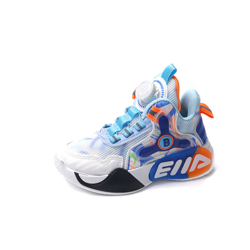 Niños zapatilla de deporte al por mayor 2023 Otoño e Invierno nuevos niños zapatos de papá transpirable moda estudiante niñas zapatos Casuales