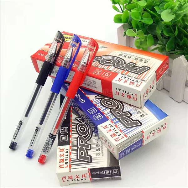 Stationery European standard black gel pen student examination pen ins high value Office sign pen wholesale