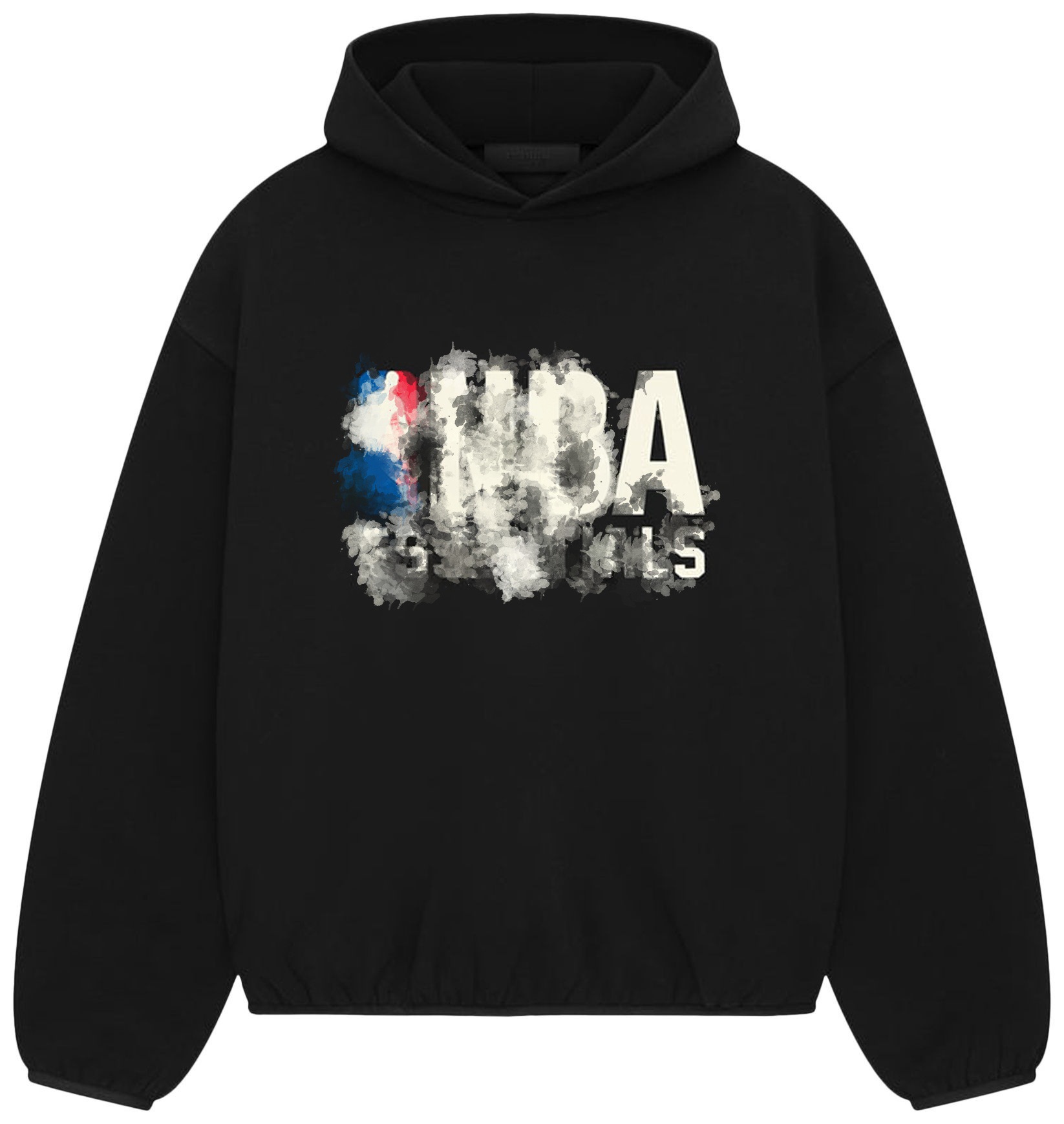 NBA 25SS Hoodie N-logo Black