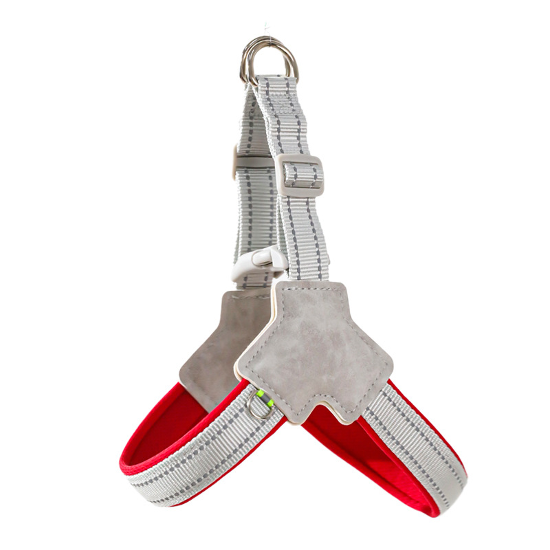 Corda de tracción de chaleco de perro a prueba de explosiones corda de paseo para perros grandes y medianos para evitar la liberación de la correa de pecho al por mayor