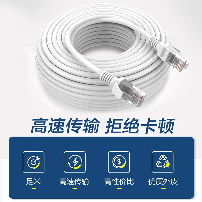 Factory wholesale household network cable finished network twisted pair cable Cat 5 network cable 10/20/30/50/2/3/1 meter