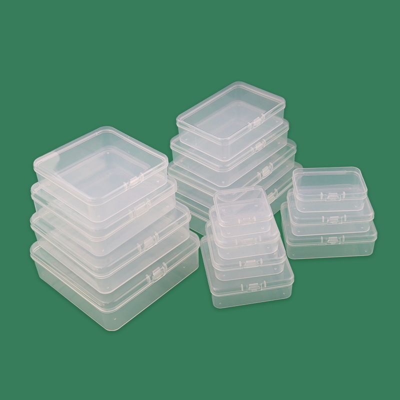 塑料盒透明盒首饰盒耳塞盒饰品迷你整理鱼钩收纳盒药盒包装盒包邮