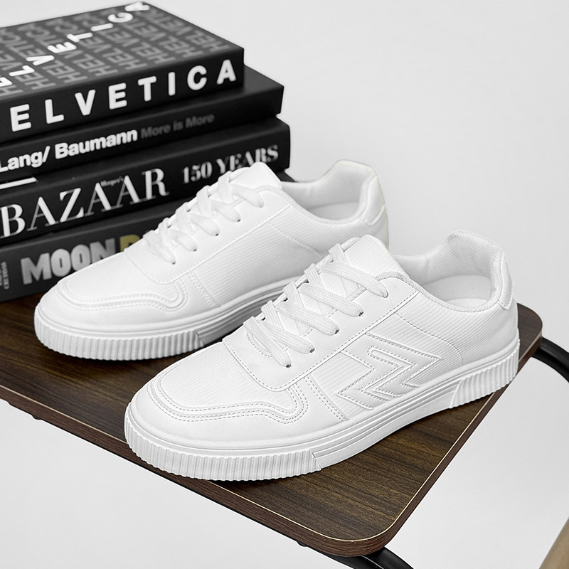 Men's Casual Flat Canvas Sneakers Versatile Student Shoes_voghion.com