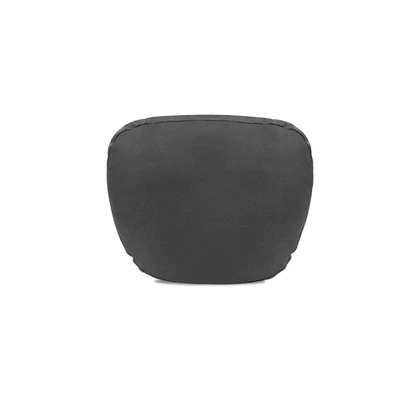 Headrest | Backrest Pillows - carbon-black-vertical-strap-maybach-headrest-1