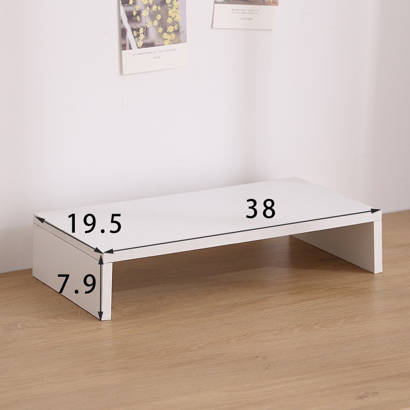 38*19*8cm 흰색 + 흰색 프레임