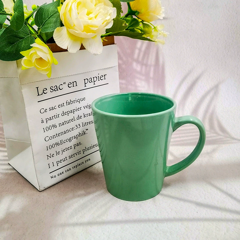 Creative mug ceramic cup manufacturers supply high-value advertising cups gift cups colored coffee cup custom log
