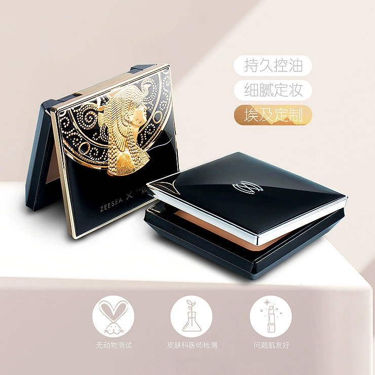 Запрос сотрудничества! ZEESEA Цветная египетская медовая пудра Дисперсионная пудра Пудра для макияжа Сухое масло Макияж для кожи Контроль жирности Стойкая водостойкая