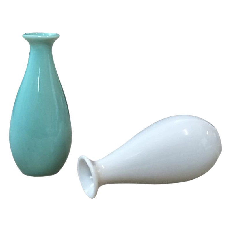 Керамическая бутылка для ароматерапии Ремесла Ваза для цветов Креативный Европейский Бутик Специальное предложение Украшения для дома Мини маленький размер