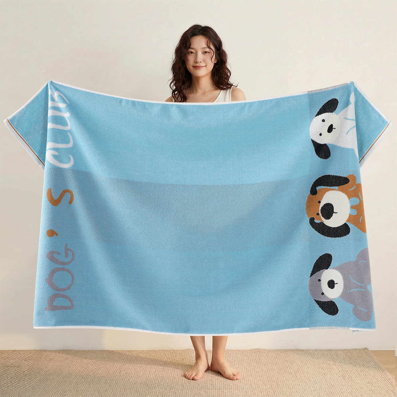 0840-Biru / 70*140cm