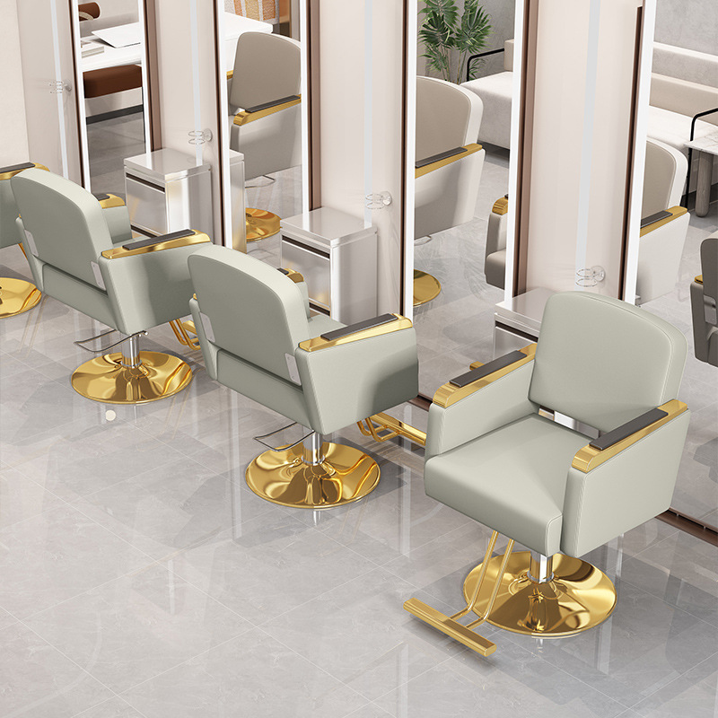 Barbería silla giratoria elevable silla de corte de peluquería silla de salón silla de peluquería transfronteriza silla de peluquería