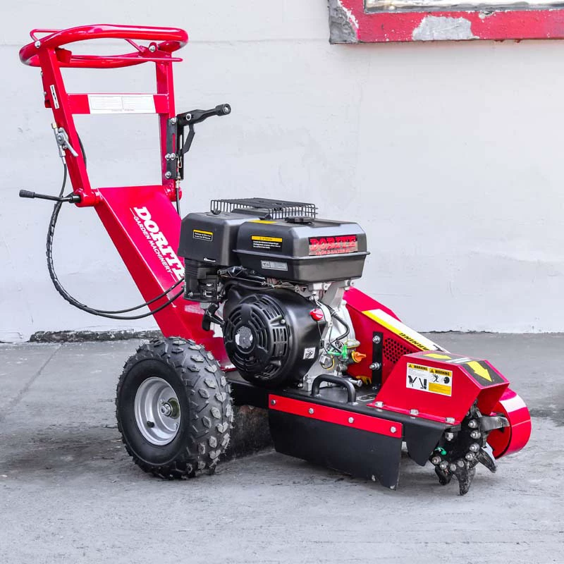 Shandong Shenghe ручной толкной пень шлифовальный станок Малый бензиновый пирс дробилка для очистки корней