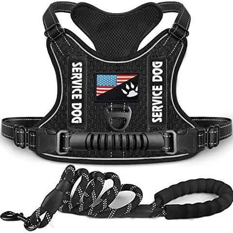  new explosion-proof shock-absorbing comfortable night vision reflective pet harness dog vest-type traction harness