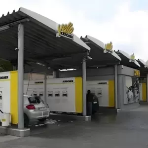 24 saatlıq özünəxidmət avtoyuma avadanlığı, kommersiya tipli