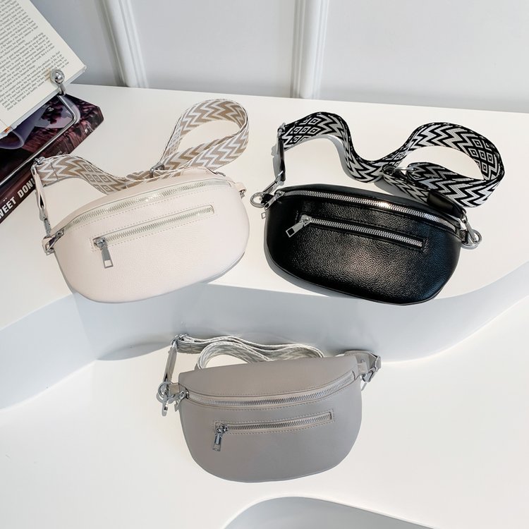Ins.com nuevo bolso coreano, bolso de cintura de moda, bolso de pecho de mujer, bolso de hombro, bolso ligero.