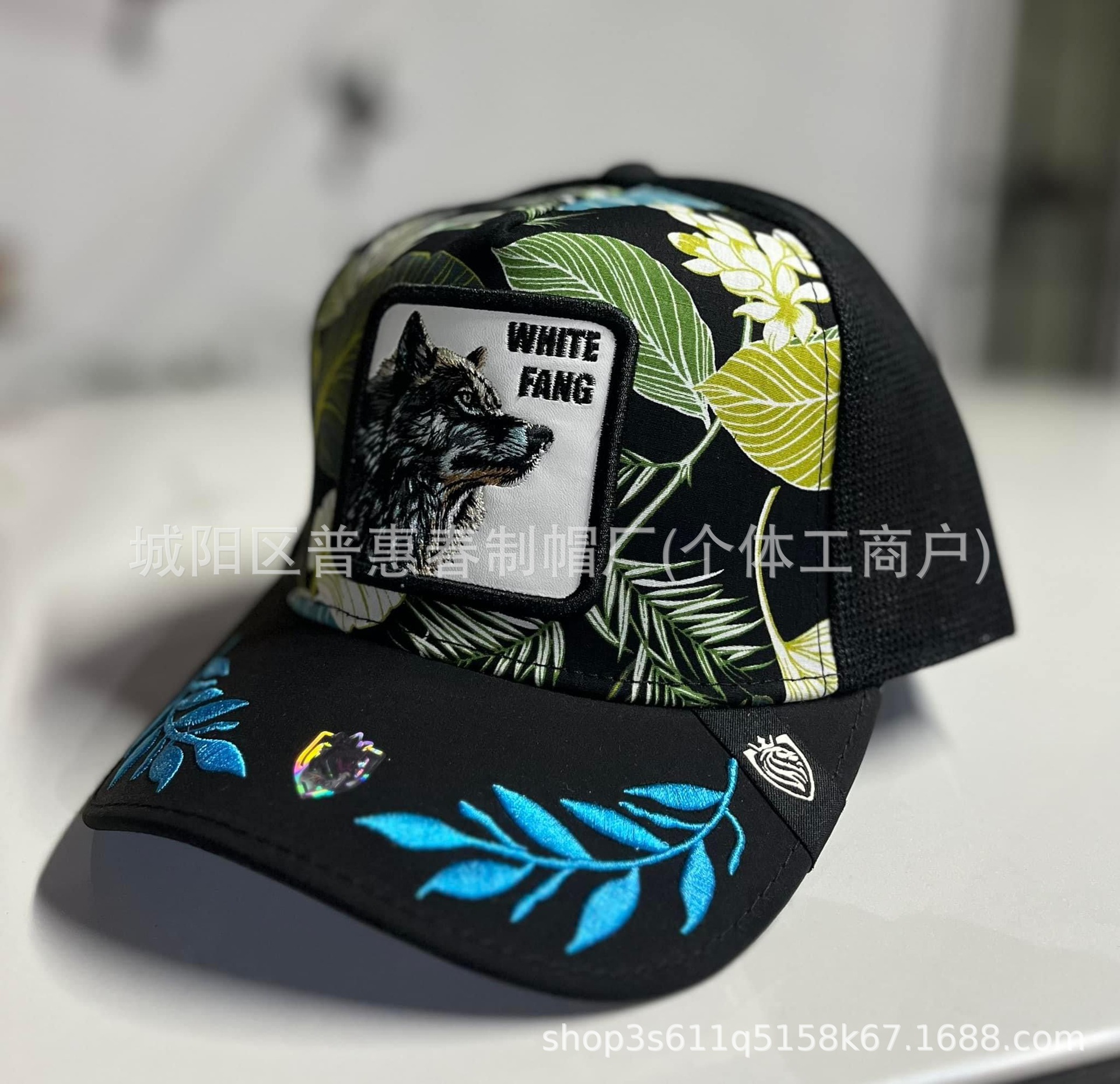 검은 늑대 머리