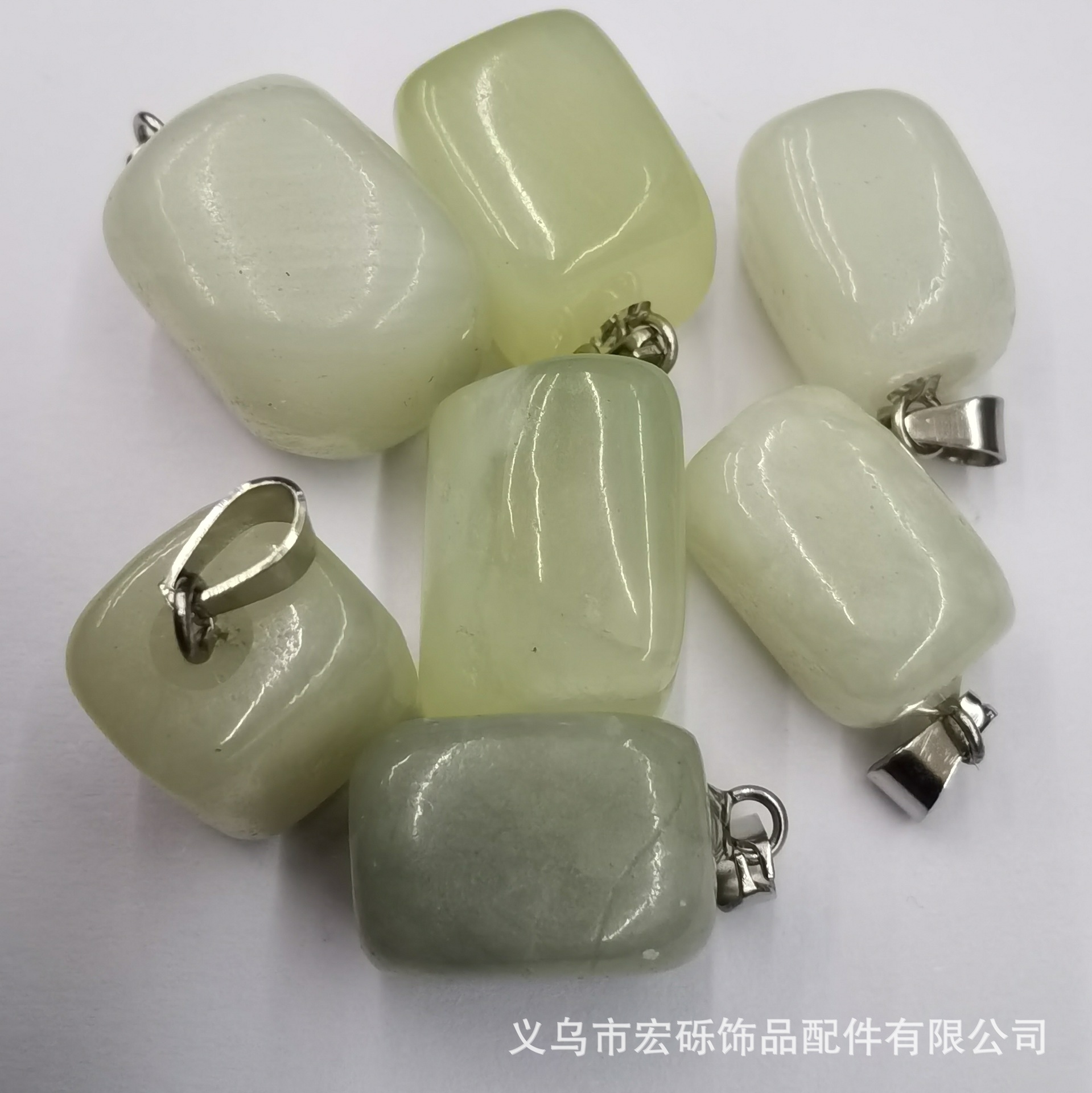 Fábrica directa piedra rodante de cristal de ágata natural irregular irregular colgante amorfo accesorios accesorios accesorios al por mayor