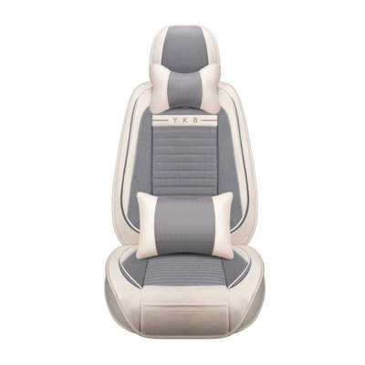 New fully surrounded linen fabric — Seat cushion, seat cover