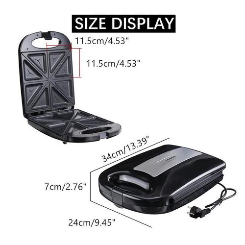 EU Regulation Cross-border SOKANY126 Breakfast Sandwich Machine Toasting Bread Sandwich Machine Multifunctional Toaster