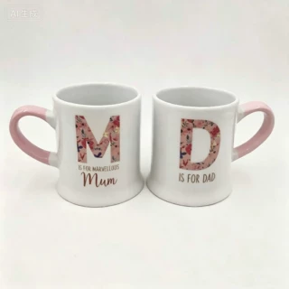 定制母亲节陶瓷杯父亲节印花马克杯印logo咖啡杯节日礼品水杯出口