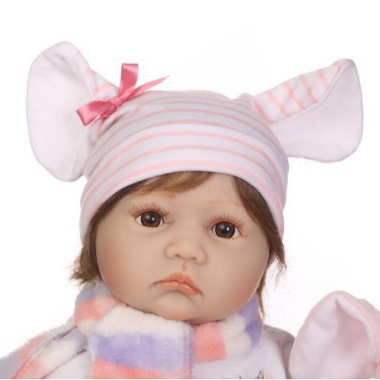 Comercio exterior transfronterizo Comercio electrónico Venta caliente simulación bebé muñeca Lindo juego casa bebé juguete niña regalo