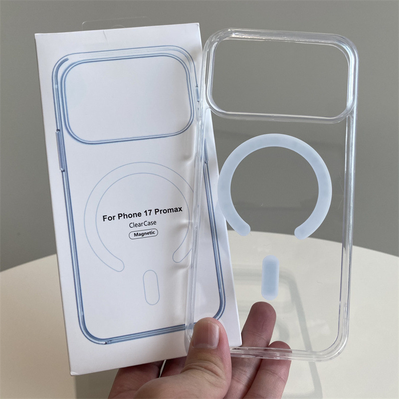 Magsafe transparent magnetic phone case is suitable for iPhone 18, Apple 18PRO/18POLD/18PRO MAX Magsafe transparent magnetic phone case is suitable for iPhone 18, Apple 18PRO/18POLD/18PRO MAX