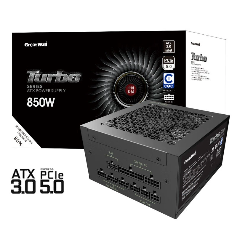 GW-850T настольный корпус блок питания полный модуль блок питания ATX3.0 киберспорт PCIE5.0