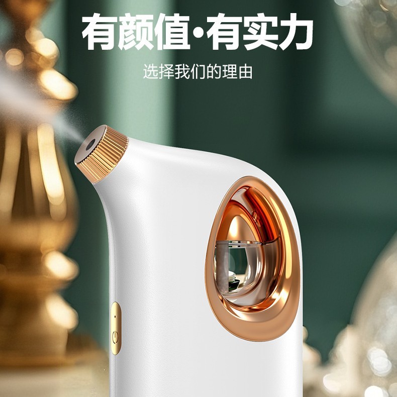 Bison 家庭用充電式酸素注入器ポータブル霧化水分補給スプレー顔の水光エッセンス導入装置|undefined