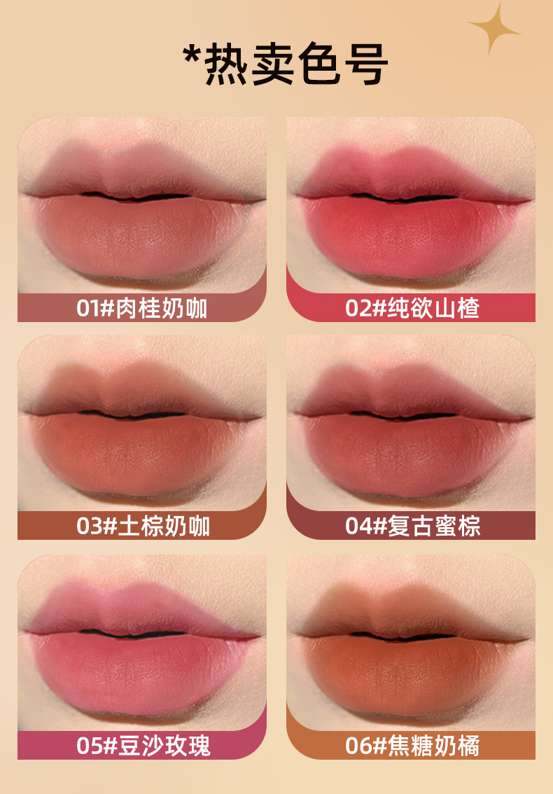Mingxi Zhi Double-headed Red Lip Liner pen Matte matte lipstick long-lasting non-stick cup Outlining lip shape Lip liner pen Cross-border undefined