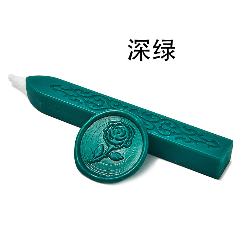 Tira de cera de sello de laca de fuego 42 cinta de plomo tira de cera de sellado sobre sello de regalo con núcleo patrón de flecha de laca de fuego cera de laca de fuego