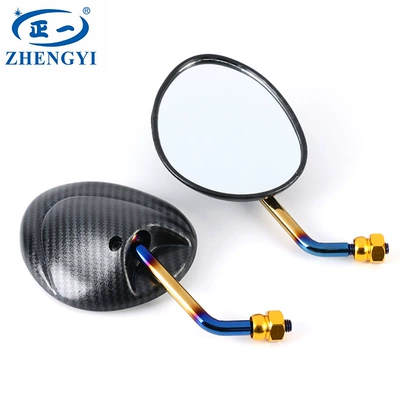 Millennium turtle modified small turtle Electric Car Rearview Mirror calf battle Fuxi ghost fire N1 Kuqi scooter reflector (Car mirror)