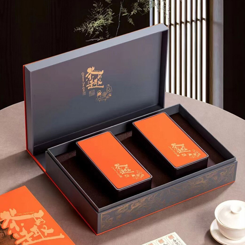 高档铁观音礼盒空盒两长方三长方红茶绿茶大红袍金骏眉小种包装盒